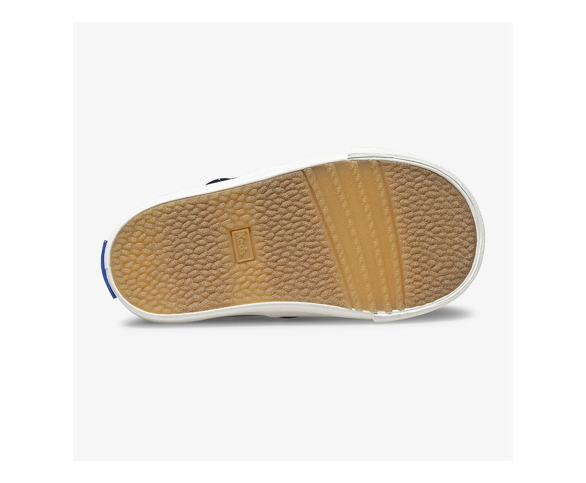 Girls Big Kid's Daphne Patent Sneaker Navy - Keds