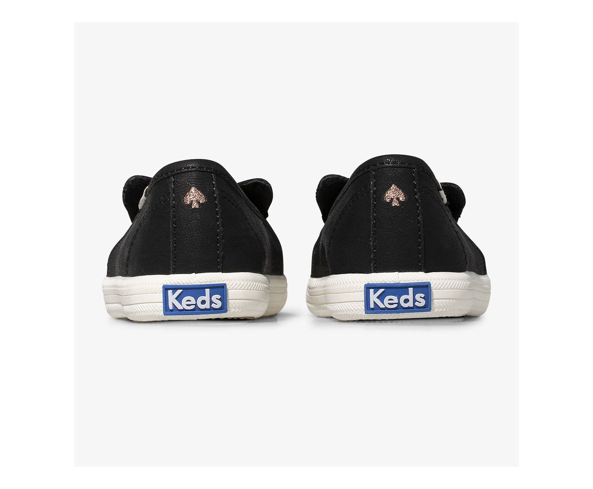 Girls Little Kid's Keds x kate spade new york Double Decker Francois Black - Keds