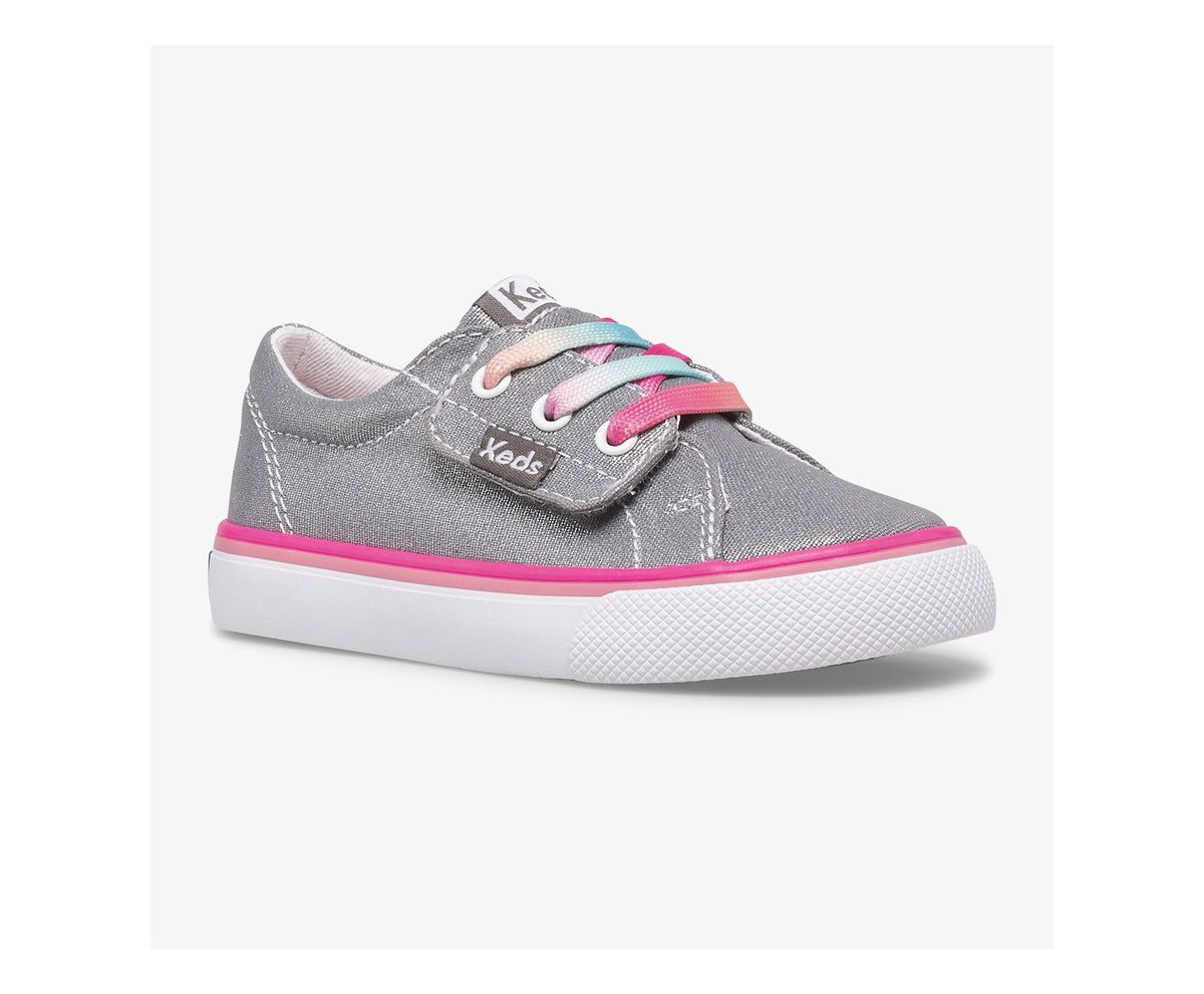 Girls Little Kid's Jump Kick Jr Grey Multi - Keds