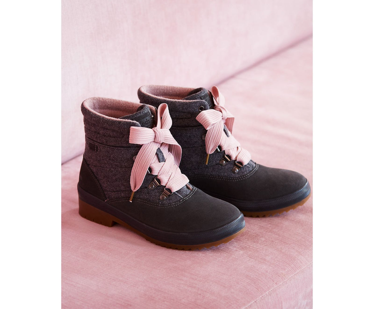 Women Camp Water-Resistant Boot Thinsulate™ Charcoal - Keds