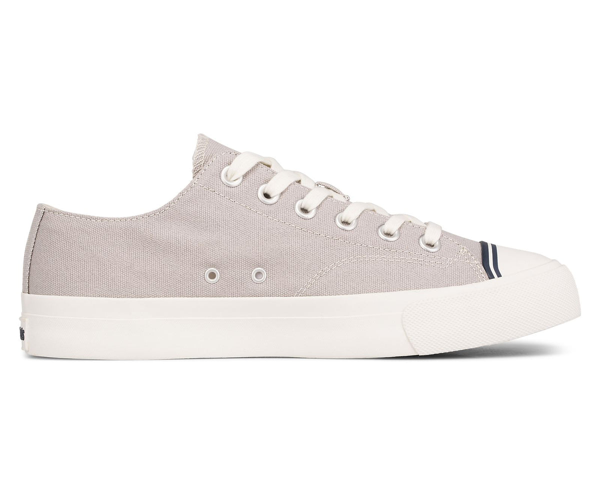 Women Unisex Royal Lo Canvas Drizzle Grey - Keds