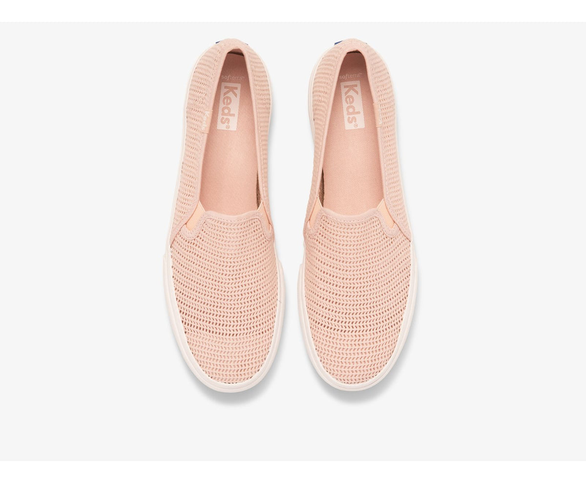 Women Double Decker Open Mesh Pink - Keds