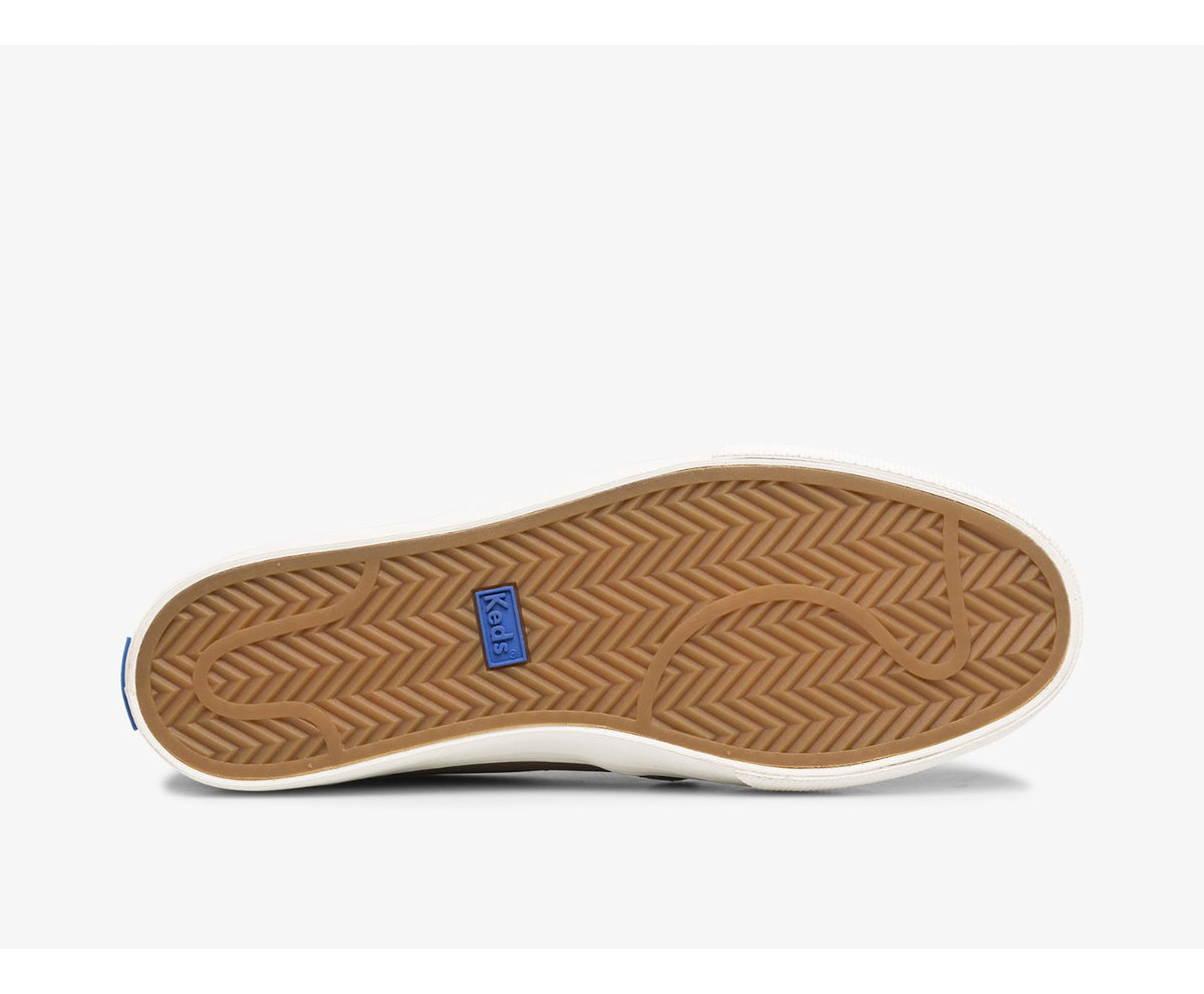 Women Jump Kick Slip Leather Walnut - Keds