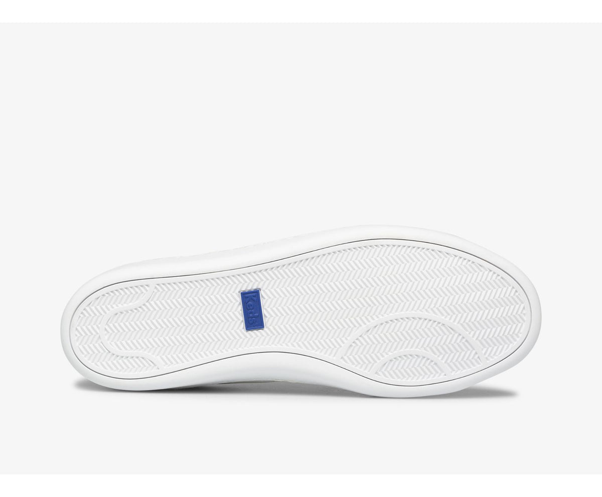 Women Ace Leather White Silver - Keds