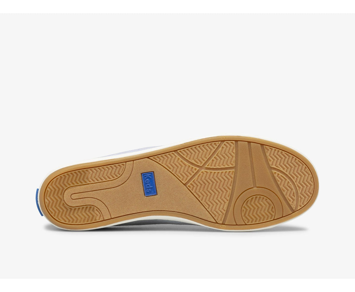 Women Center II Chambray Stripe Blue - Keds
