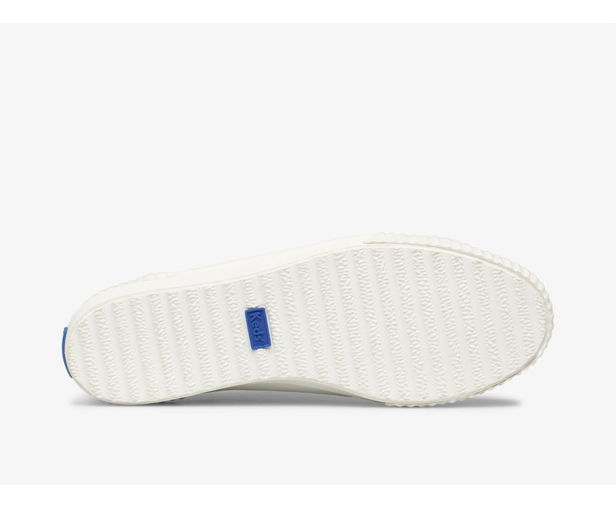 Women Demi TRX Leather White Silver - Keds
