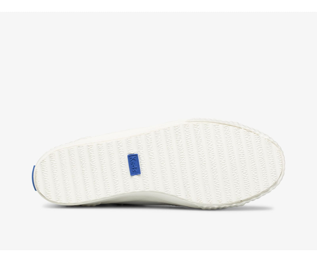 Women Demi TRX Mid Leather White Silver - Keds