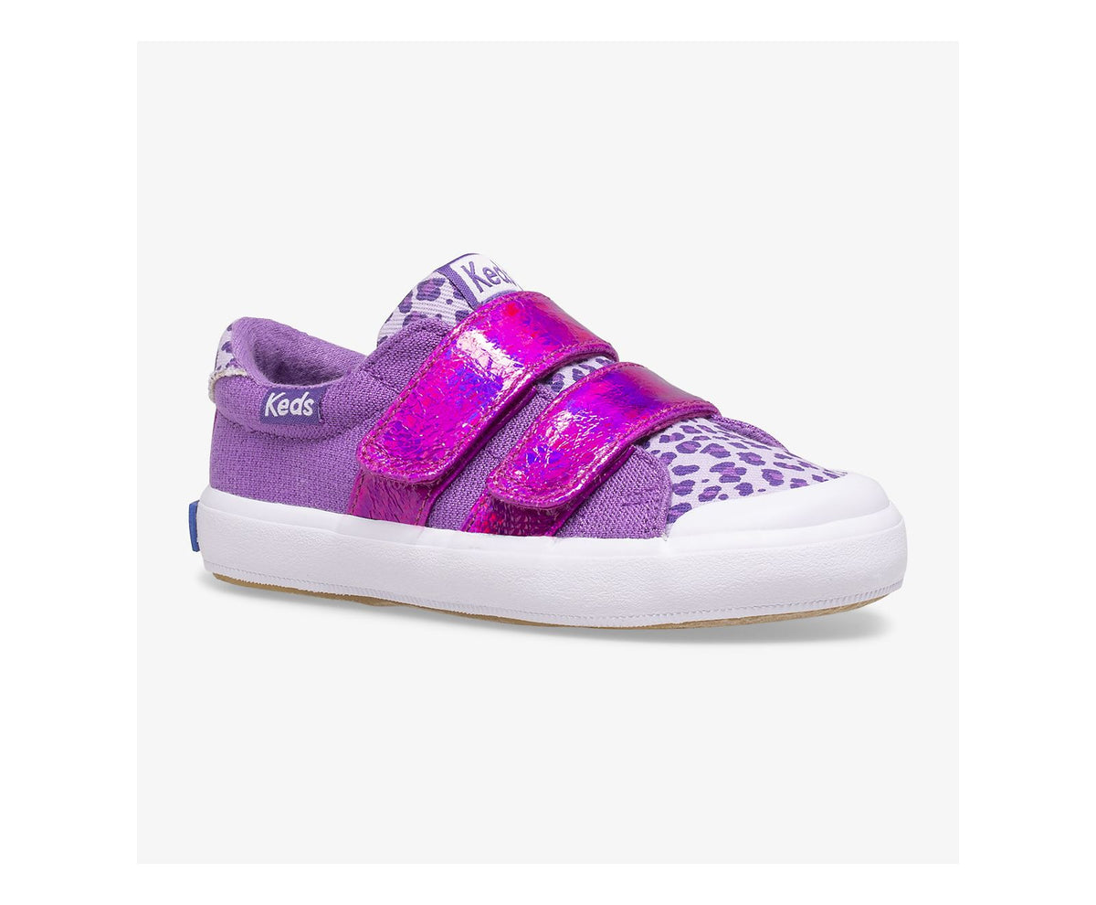 Girls|Boys Little Kid's Courtney HL Purple - Keds