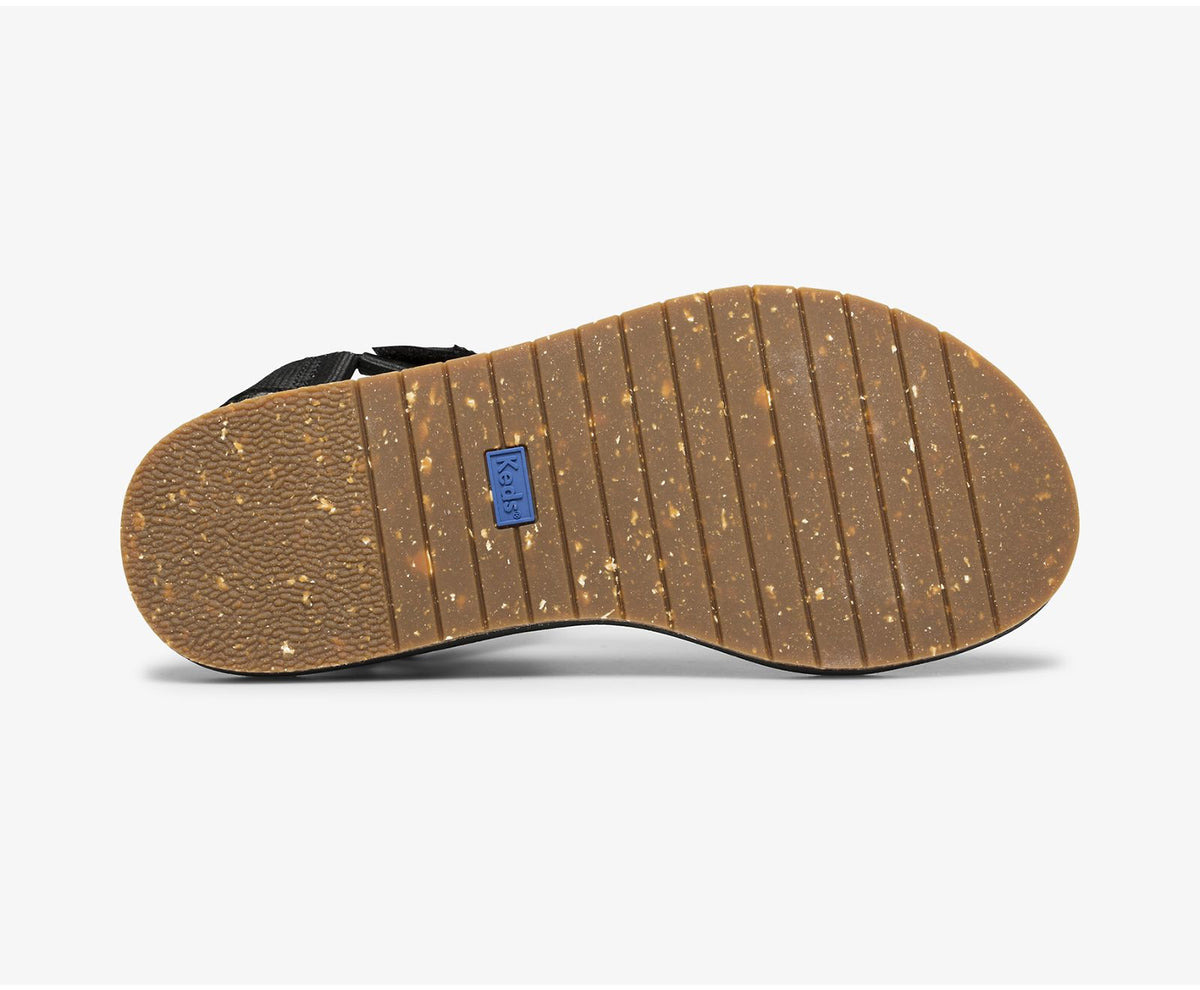 Women Trio Eco Sandal with Tencel™ Black - Keds