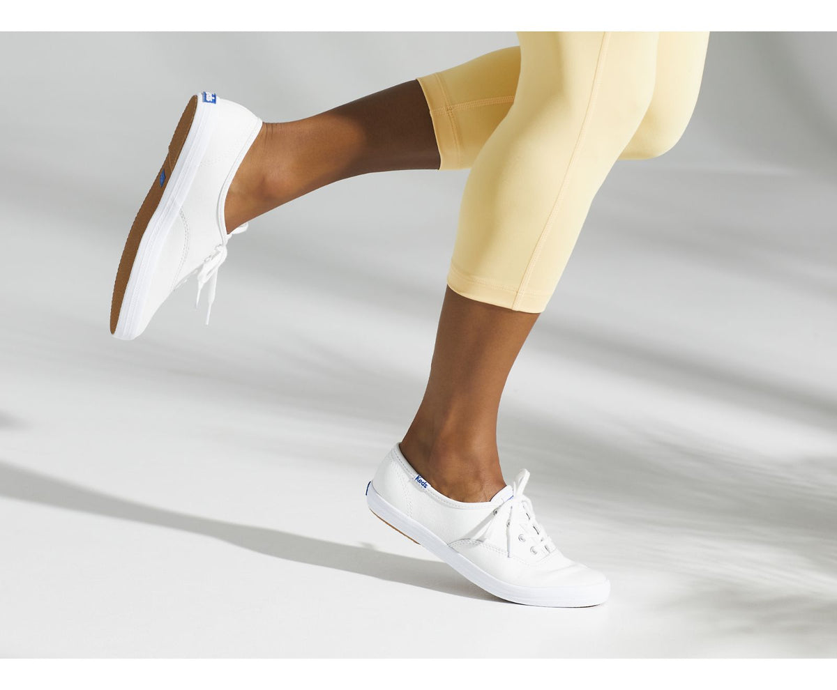 Women Champion Originals Leather White - Keds
