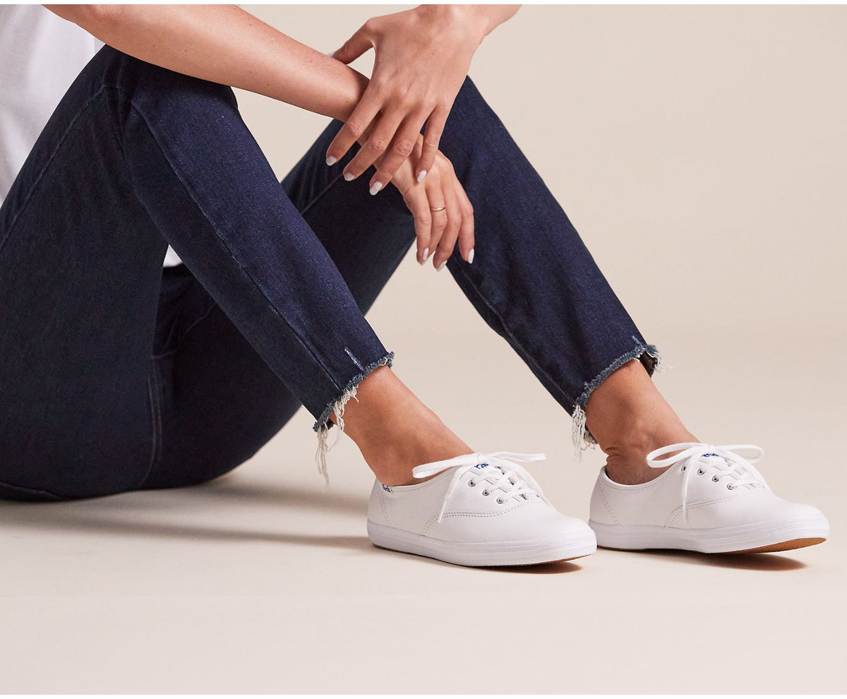 Women Champion Originals Leather White - Keds