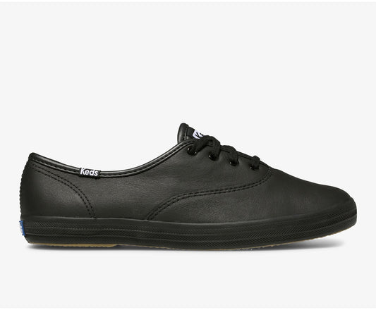 Women Champion Originals Leather Black - Keds