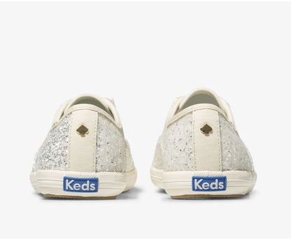 Women Keds x kate spade new york Champion Glitter Cream Glitter - Keds