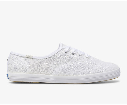 Women Keds x kate spade new york Champion Glitter White - Keds