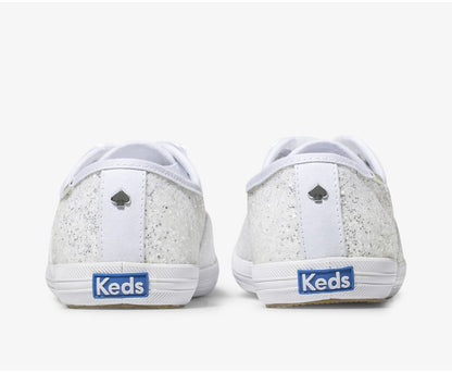 Women Keds x kate spade new york Champion Glitter White - Keds