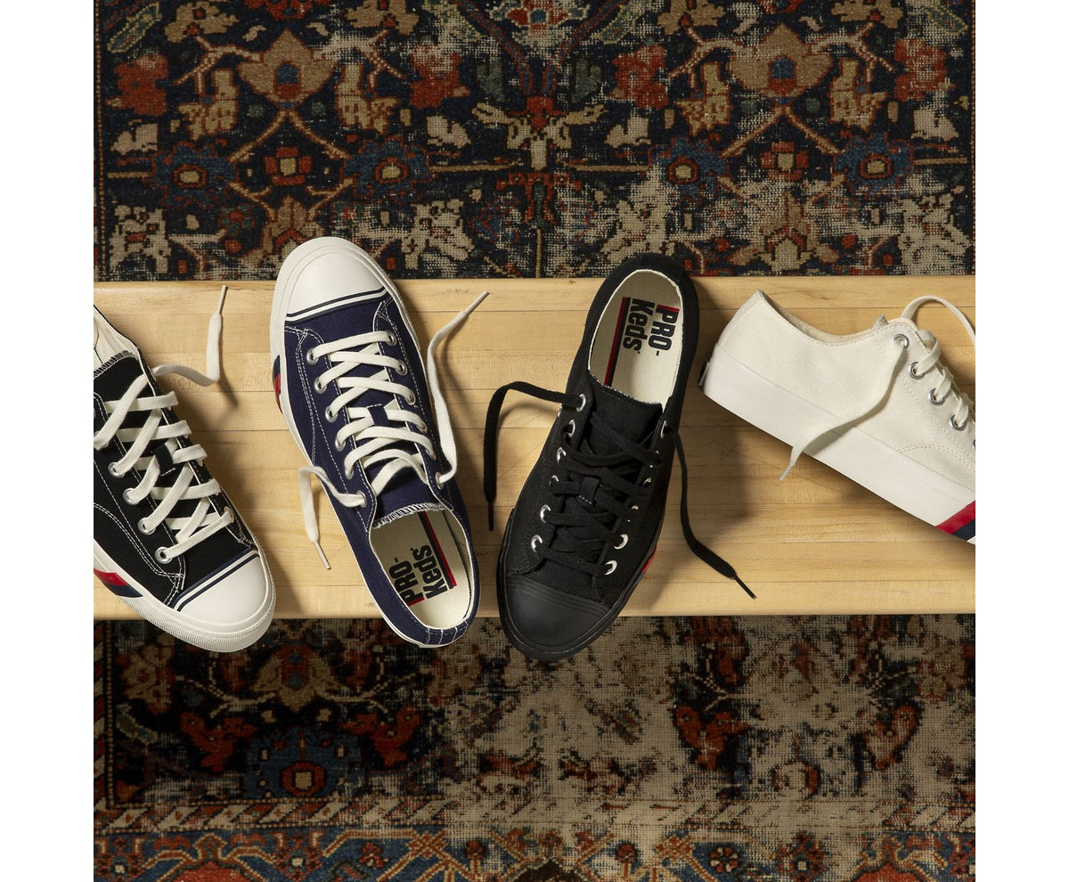 Women Unisex Royal Lo Black / Black - Keds