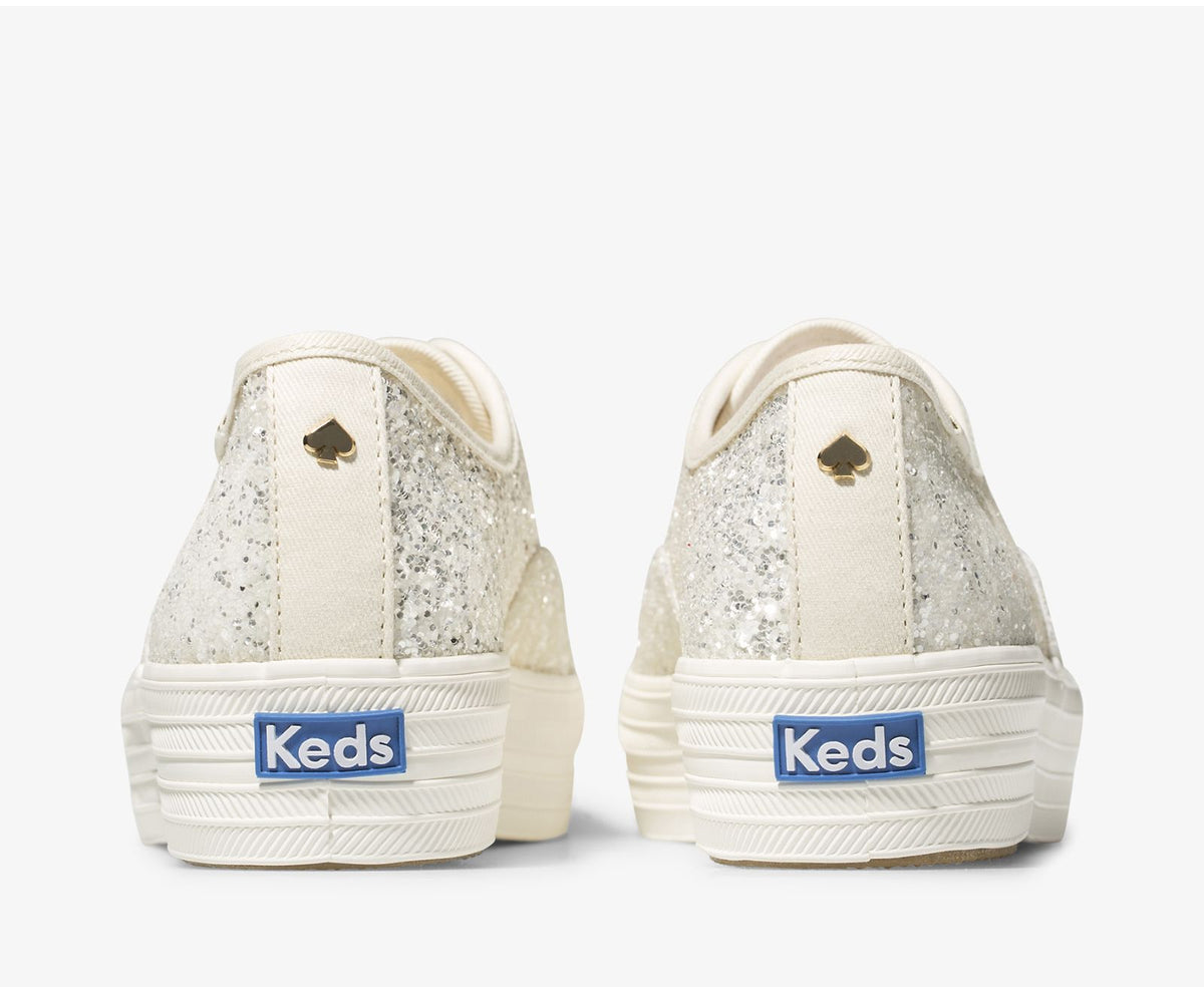 Women Keds x kate spade new york Triple Glitter Cream - Keds
