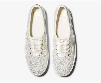 Women Keds x kate spade new york Triple Glitter Cream - Keds