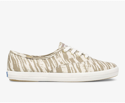 Women Champion Animal Cream Tiger - Keds