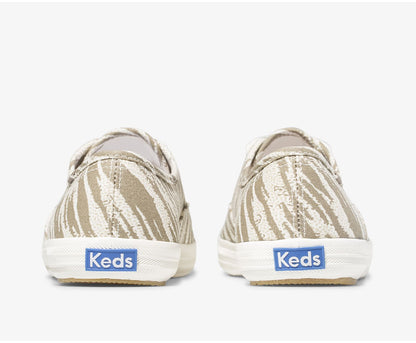 Women Champion Animal Cream Tiger - Keds