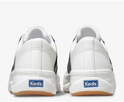 Girls Big Kid's School Days Sneaker White / Classic Navy - Keds
