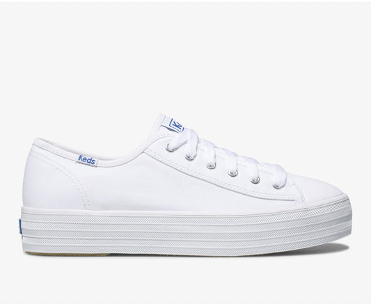 Women Triple Kick White - Keds