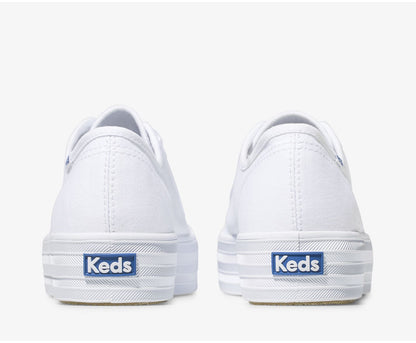 Women Triple Kick White - Keds