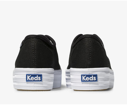 Women Triple Kick Black - Keds