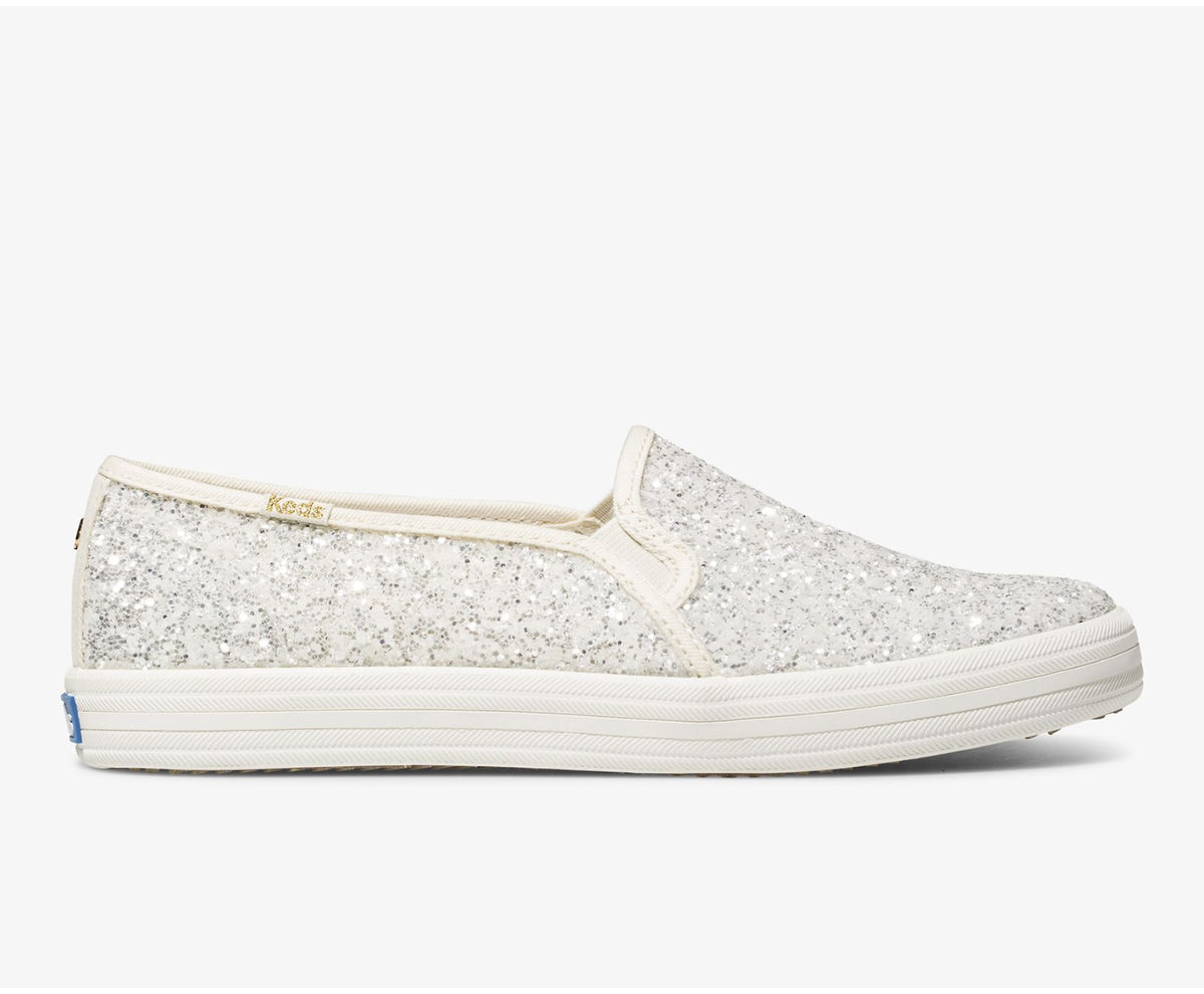 Women Keds x kate spade new york Double Decker Glitter Cream - Keds