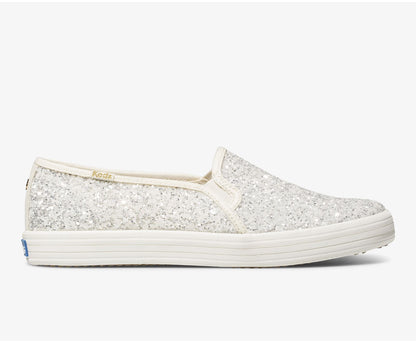 Women Keds x kate spade new york Double Decker Glitter Cream - Keds