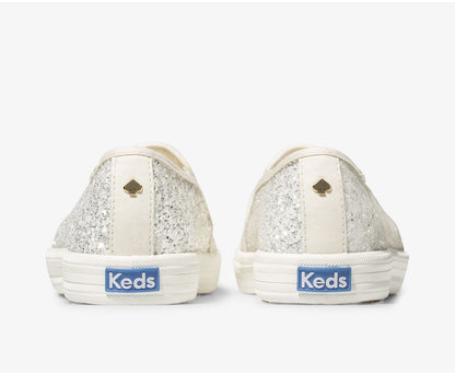 Women Keds x kate spade new york Double Decker Glitter Cream - Keds