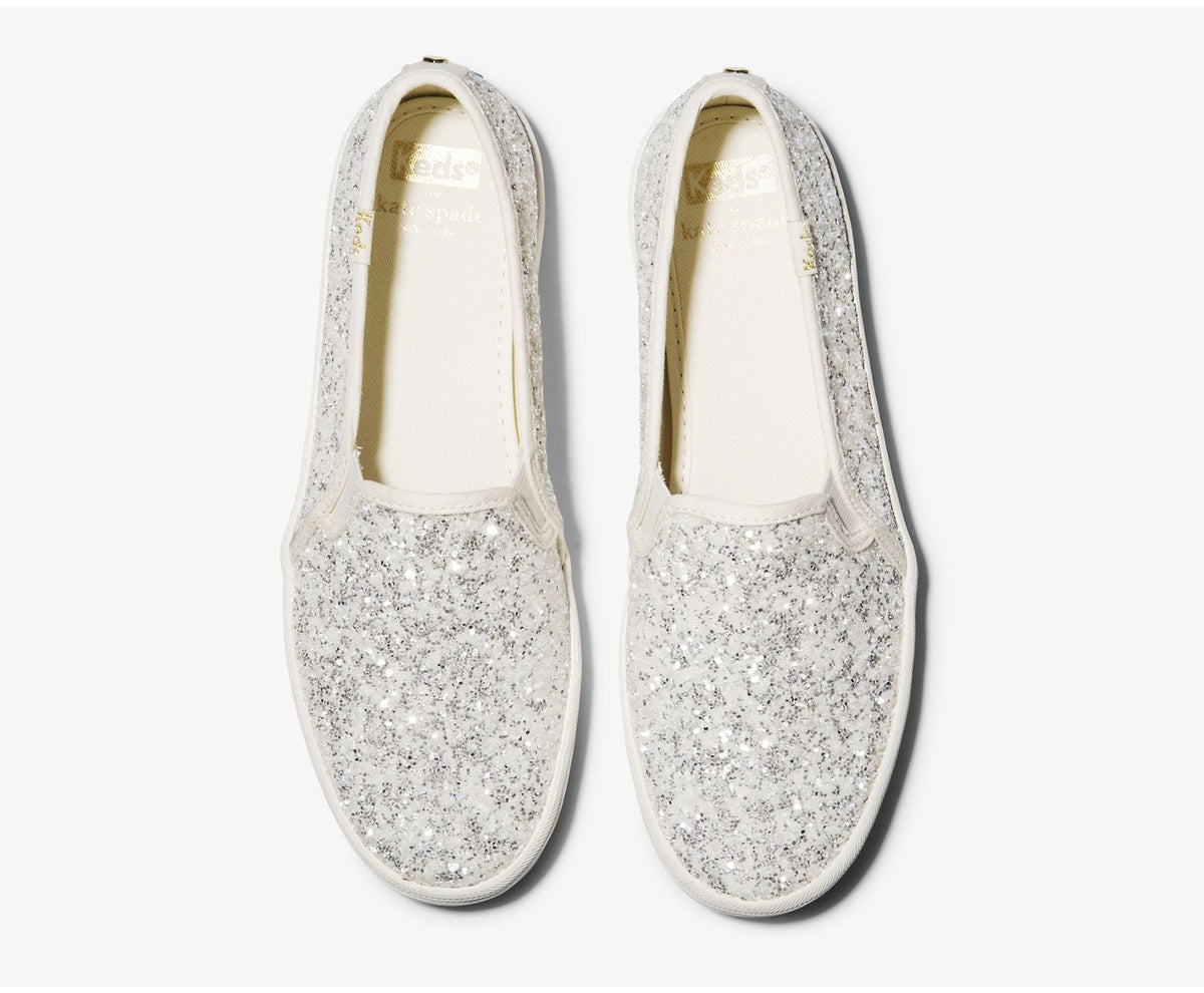 Women Keds x kate spade new york Double Decker Glitter Cream - Keds