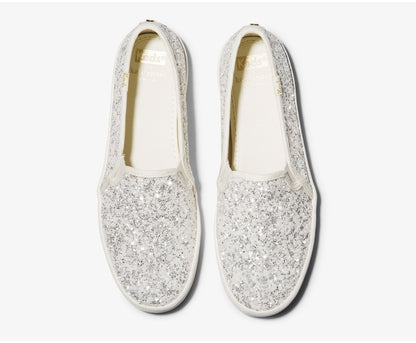 Women Keds x kate spade new york Double Decker Glitter Cream - Keds