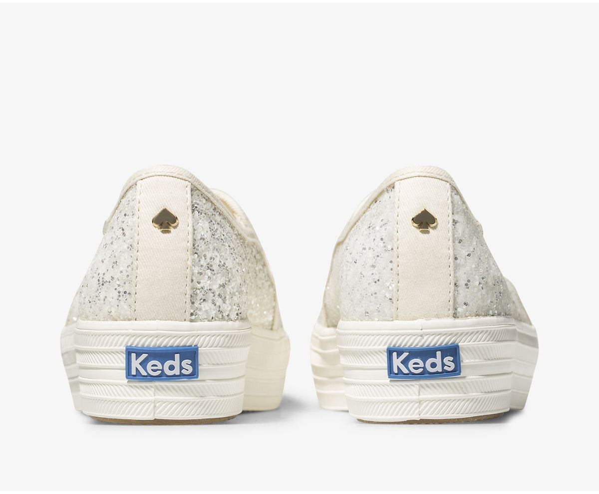 Women Keds x kate spade new york Triple Decker Glitter Cream - Keds