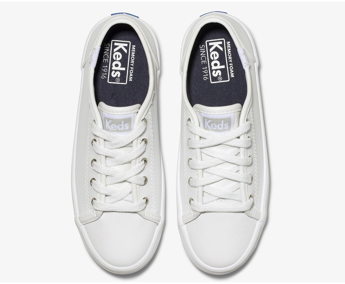 Girls Big Kid's Kickstart Sneaker White - Keds