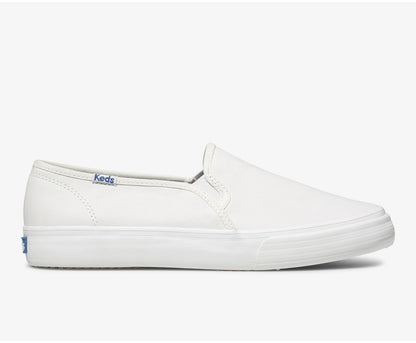 Women Double Decker Leather White - Keds