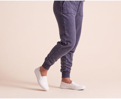 Women Double Decker Leather White - Keds