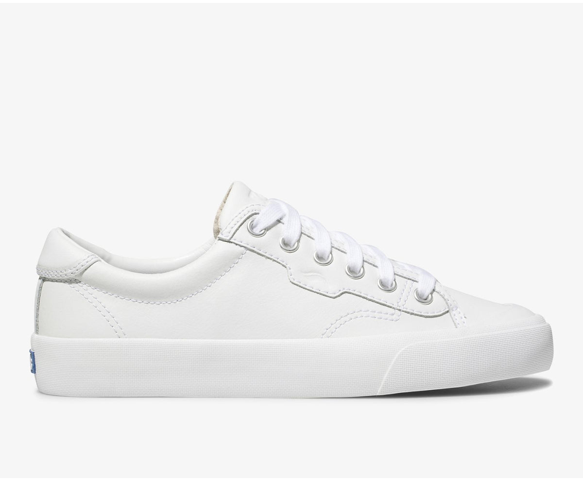 Women Crew Kick 75 Leather White - Keds