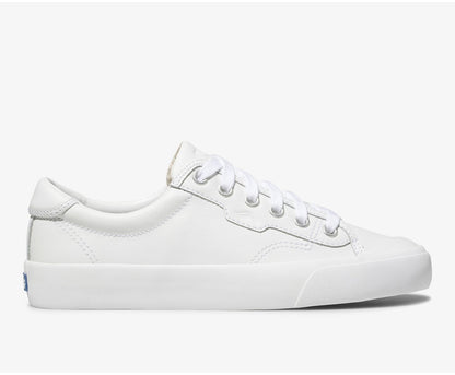 Women Crew Kick 75 Leather White - Keds