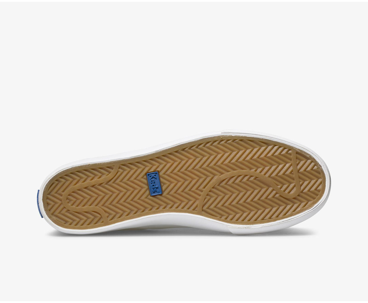Women Crew Kick 75 Leather White - Keds