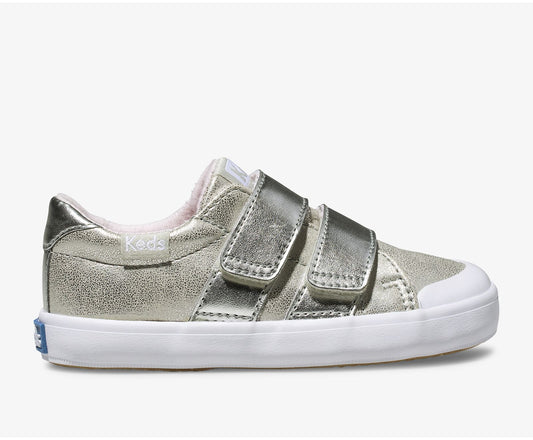 Girls Little Kid's Courtney HL Silver - Keds