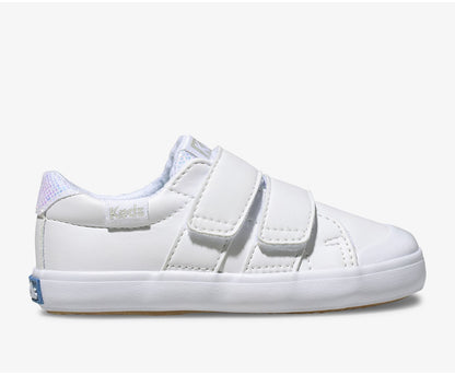 Girls Little Kid's Courtney HL White - Keds