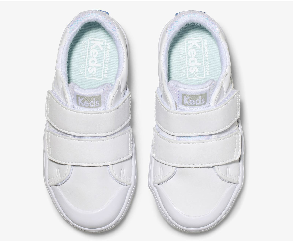 Girls Little Kid's Courtney HL White - Keds