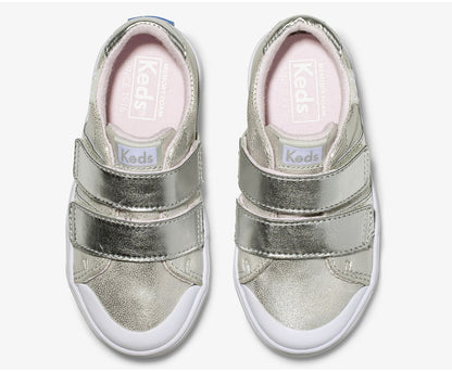 Girls Big Kid's Courtney HL Silver - Keds