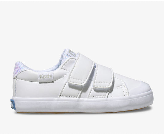 Girls Big Kid's Courtney HL White - Keds