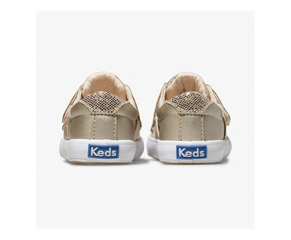 Girls Big Kid's Courtney HL Rose Gold - Keds