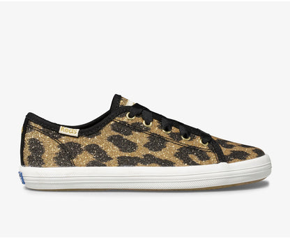 Girls Big Kid's Keds x kate spade new york Kickstart Glitter Leopard Glitter Leopard - Keds