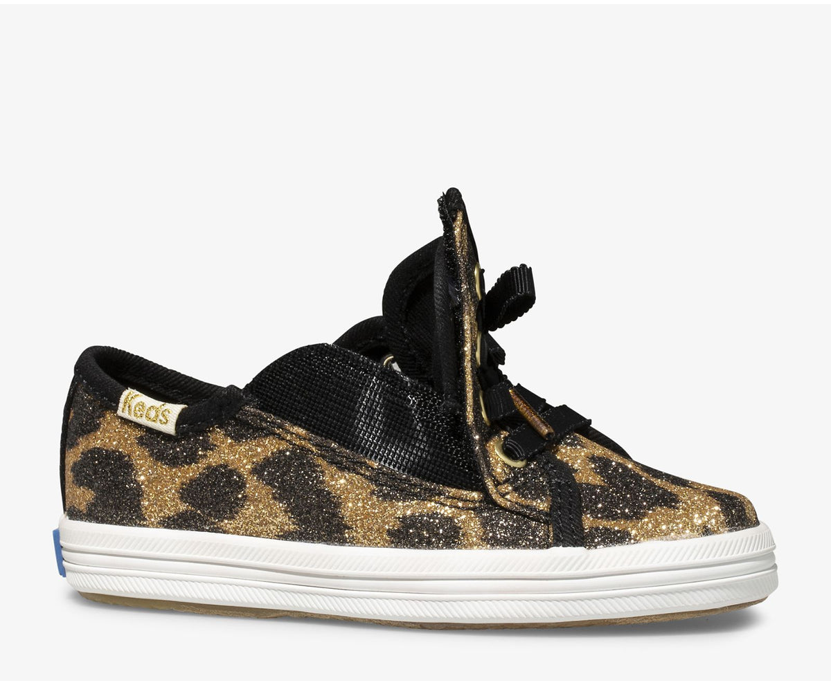 Girls Little Kid's Keds x kate spade new york Kickstart Jr. Glitter Leopard Glitter Leopard - Keds
