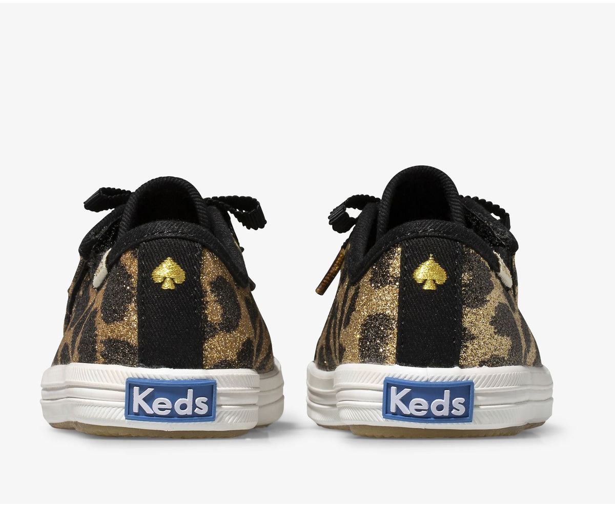 Girls Little Kid's Keds x kate spade new york Kickstart Jr. Glitter Leopard Glitter Leopard - Keds