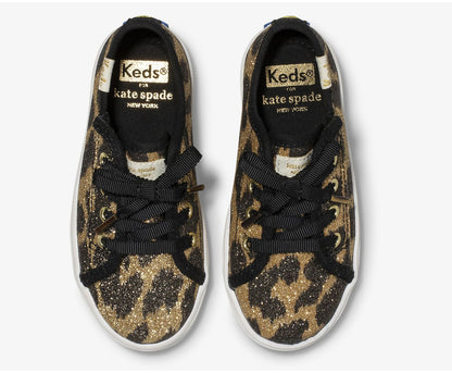 Girls Little Kid's Keds x kate spade new york Kickstart Jr. Glitter Leopard Glitter Leopard - Keds